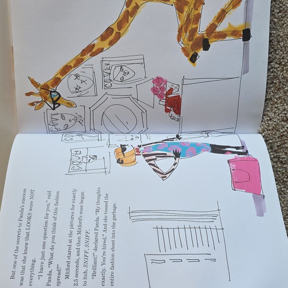 Children's Book Young Charlotte Filmmaker And Mitford At The Fashion Zoo - Picture 10 of 12